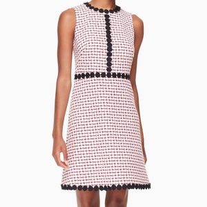 Kate spade multi tweed dress